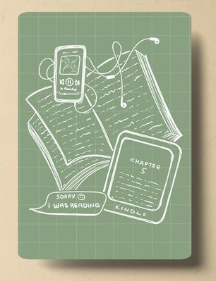 Листівка "Книгоманія" 3065 фото
